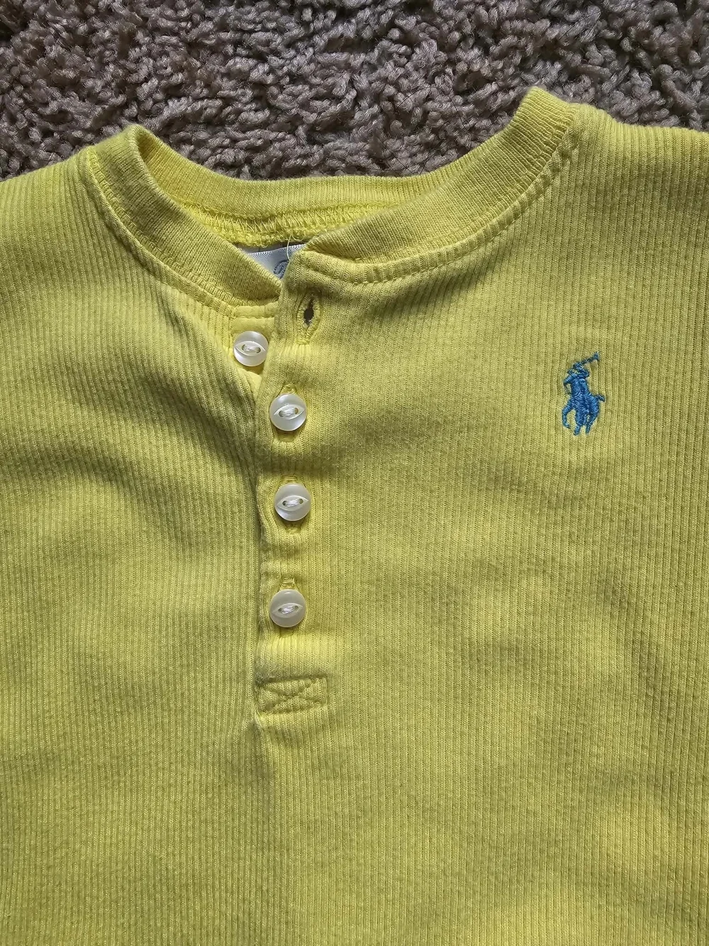 Ralph Lauren Yellow Ruffle Dress & Bloomers Set